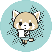 Autocollant AGGRETSUKO